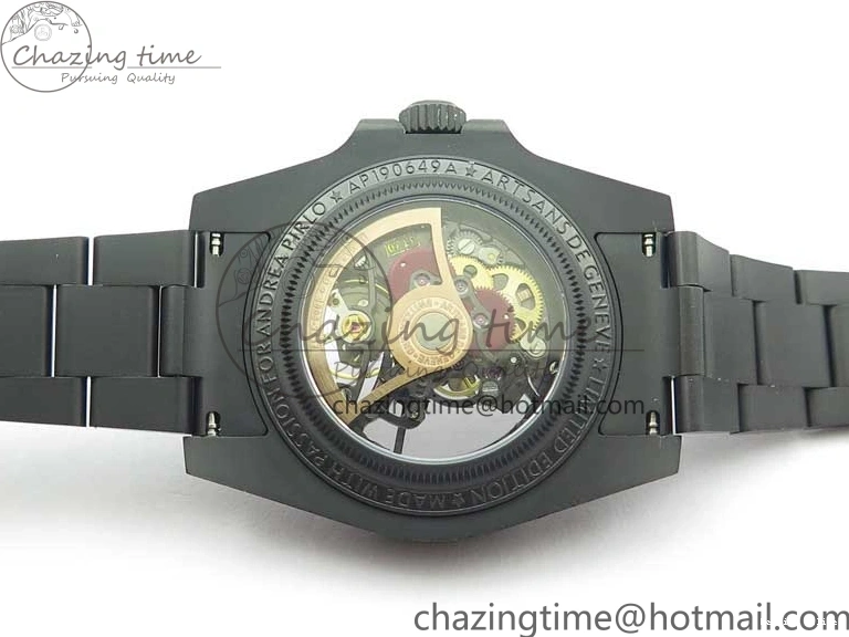0523 Submariner 116610 Andrea Pirlo DLC ROF Best Edition Carbon Bezel on Skeleton DIal SA QuickDry 2790